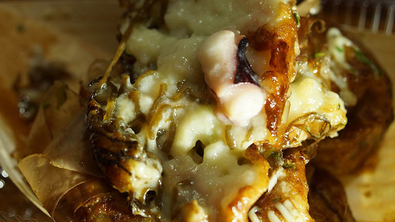 全体的にトロッとした本格たこ焼き