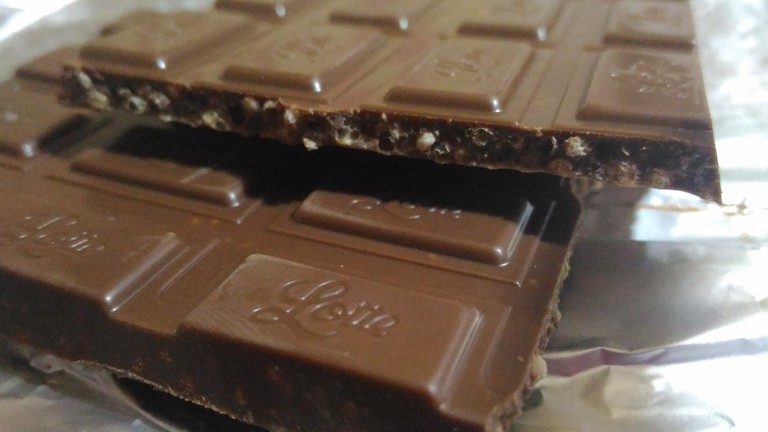 クランキーチョコレート断面